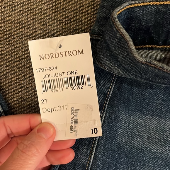 NWT Mother The Loop De Loop Fray Jeans in Just One Sip - Picture 8 of 13